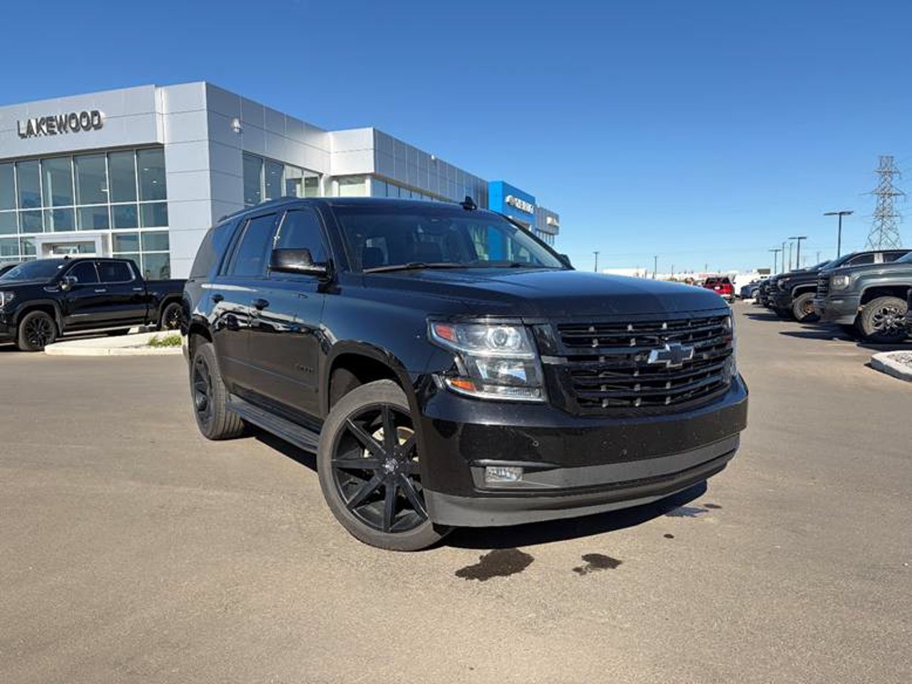 2019 Chevrolet Tahoe 4WD 4dr Premier Black Sherwood Park - photo #1