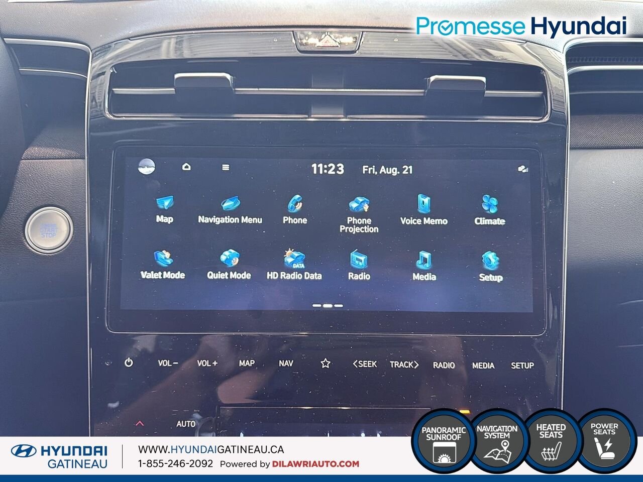 2024 Hyundai Tucson White Gatineau - photo #13