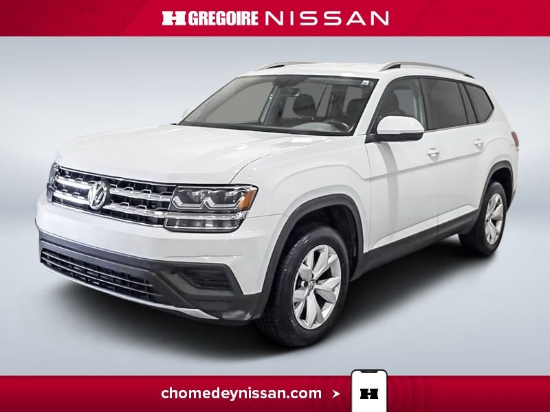 2018 Volkswagen Atlas White Blainville - photo #2