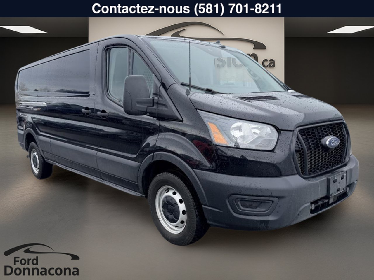 Ford Transit Cargo Van 2023 Noir  - photo #6