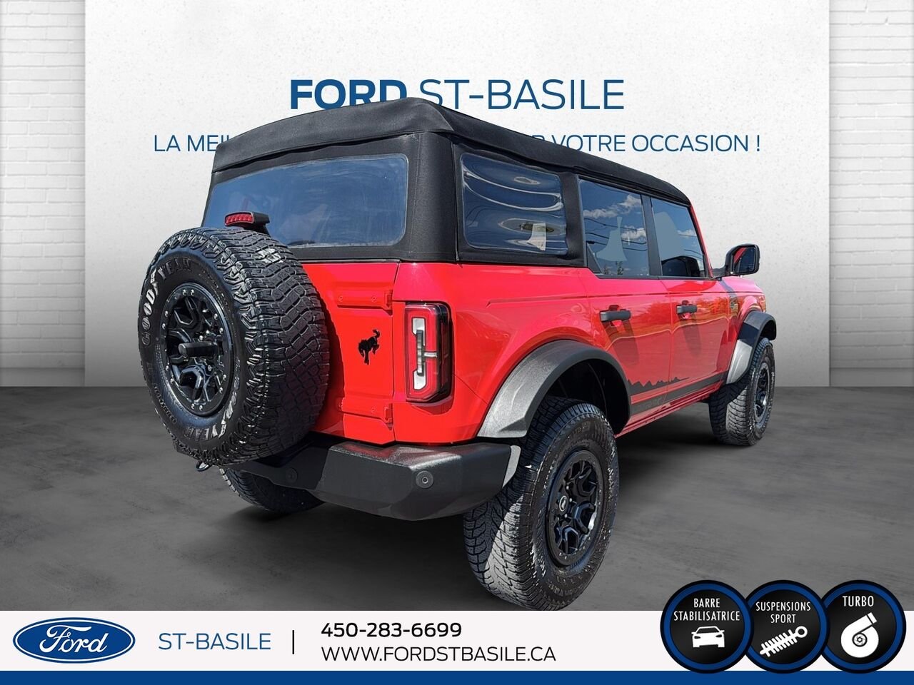 Ford Bronco 2023 Rouge Saint-Basile-le-Grand - photo #7