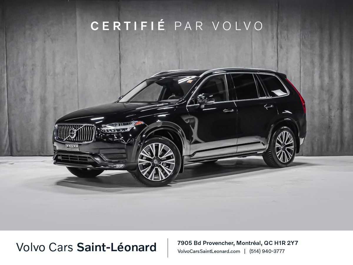 2021 Volvo XC90 T6 MOMENTUM CLIMAT HARMAN KARDON Black Montreal - photo #0