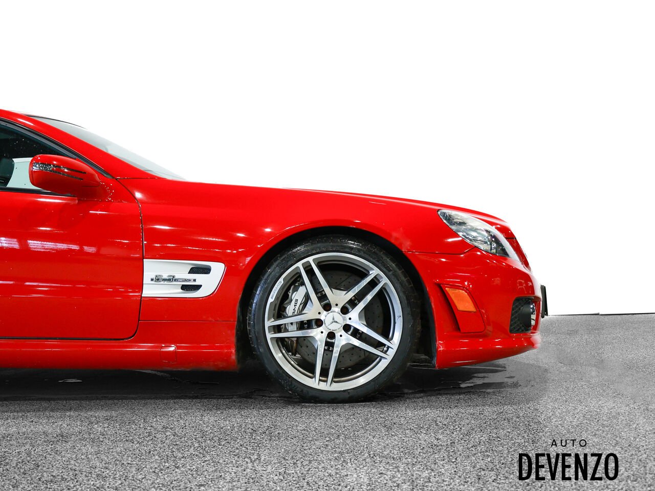 Mercedes-Benz Classe-SL 2009 Rouge Saint-Eustache - photo #4