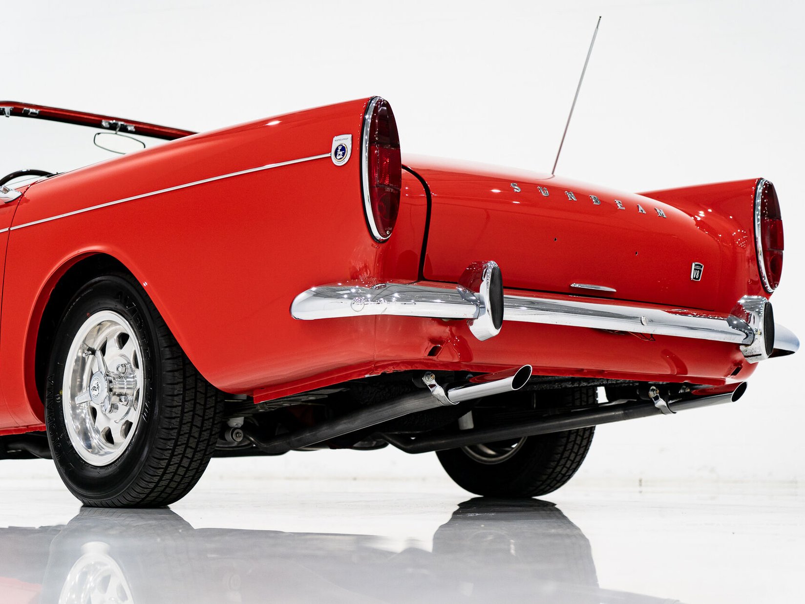 Sunbeam Tiger Unrestored with single repaint **PRIX EN USD** 1967 Rouge Montréal - photo #28
