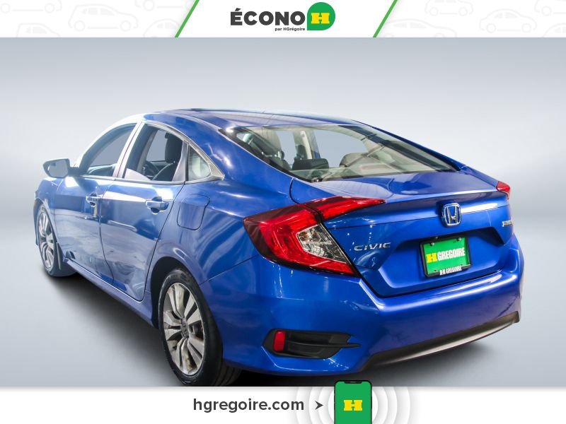 Honda Civic 821859 | LX A/C GR ELECT MAGS 2016 Bleu Laval - photo #4