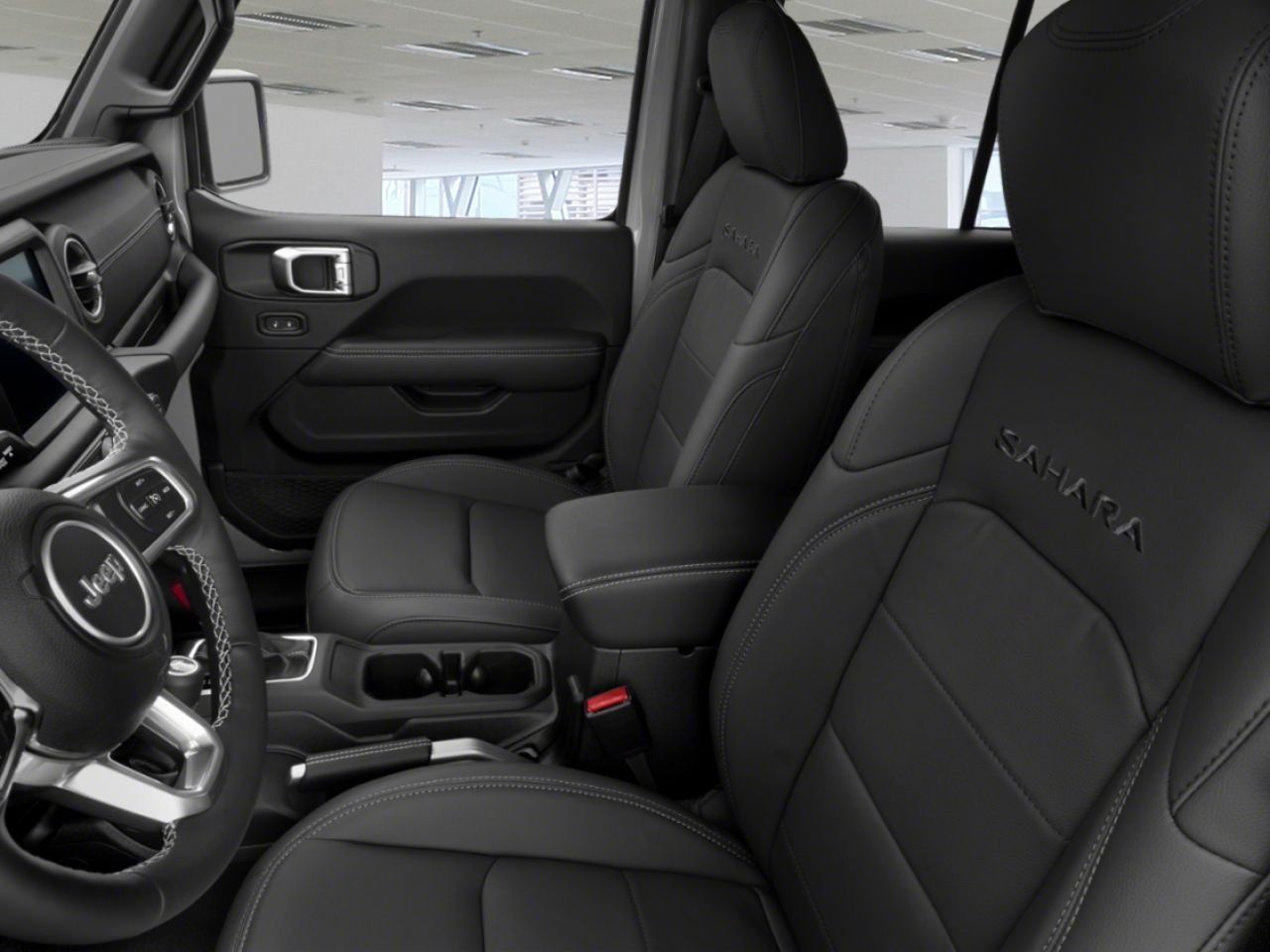 Jeep Wrangler Sahara 2021 Vert Gatineau - photo #7