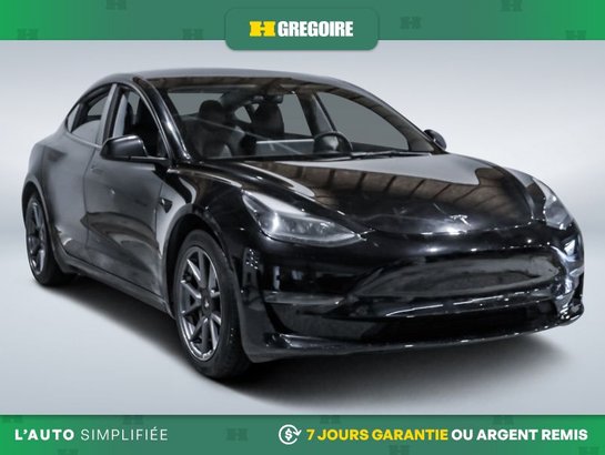 Tesla Model 3 RWD AUTO AC CUIR NAV AGS CAM RECULE BLUETOOTH 2023 Noir