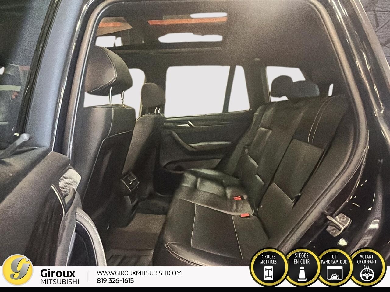 2017 BMW X3 XDRIVE28I Black Sainte-Agathe-des-Monts - photo #10