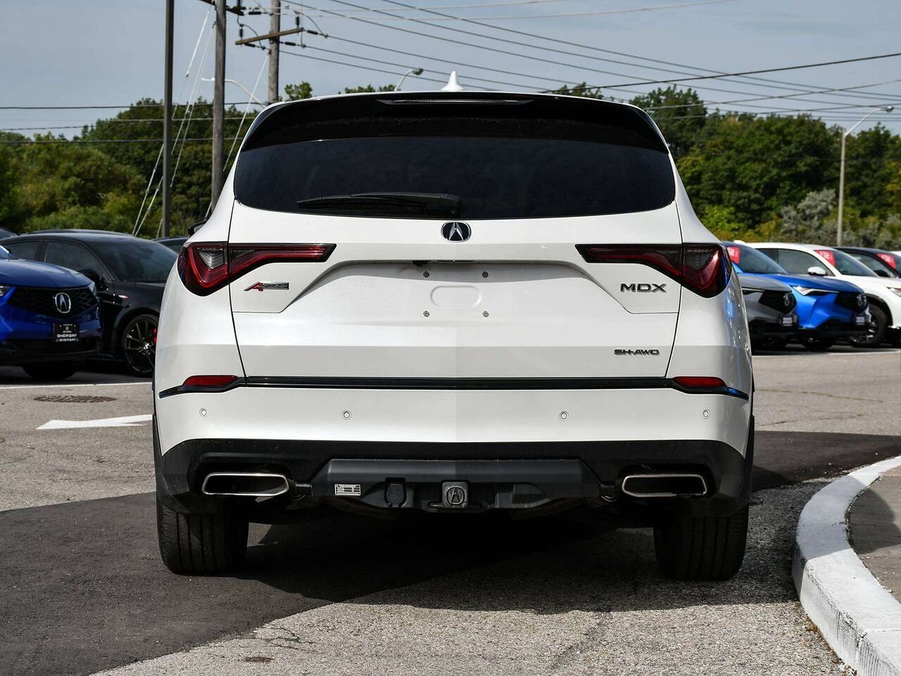 2024 Acura MDX A-Spec - ACURA CERTIFIED White Etobicoke - photo #8