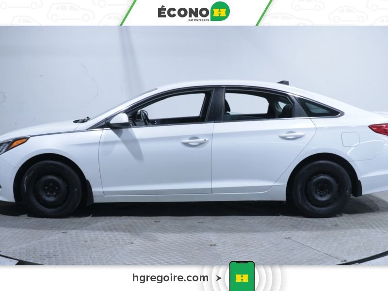 2016 Hyundai Sonata White Laval - photo #4