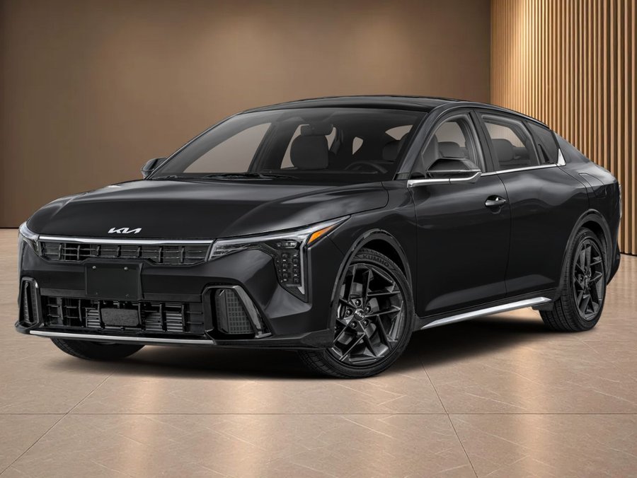 2026 Kia K4 GT-Line Turbo Limited TA avec intérieur rouge Aurora Black