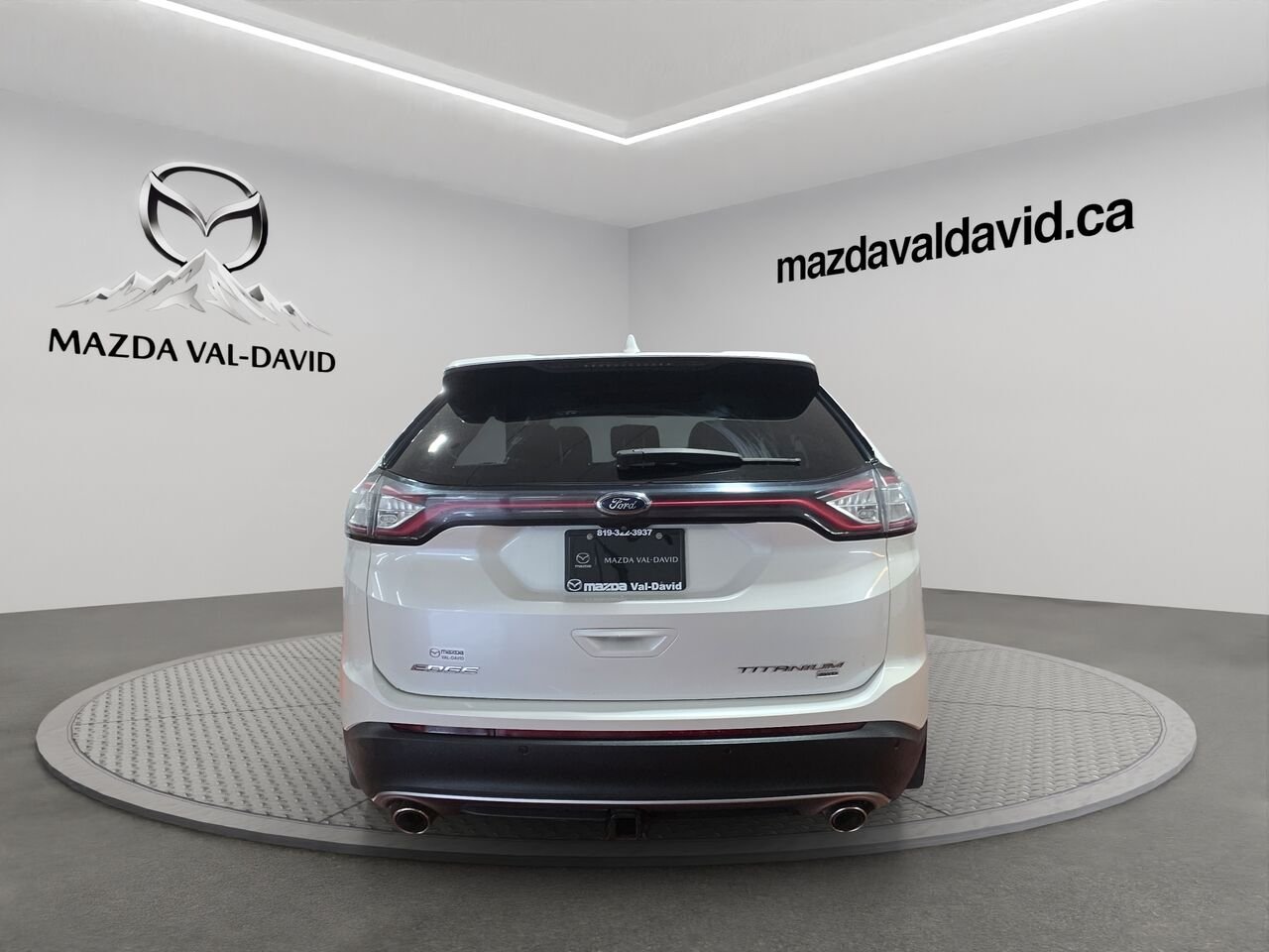 2016 Ford Edge 4 portes Titanium, Traction intégrale, sièges en cuir, navigation, toit ouvrant panoramique White Val-David - photo #19