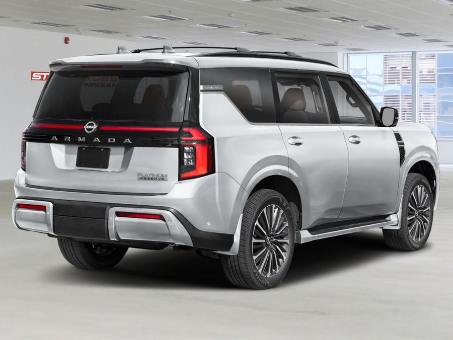 NISSAN Armada 2026 2026 Blanc Everest nacré triple couche