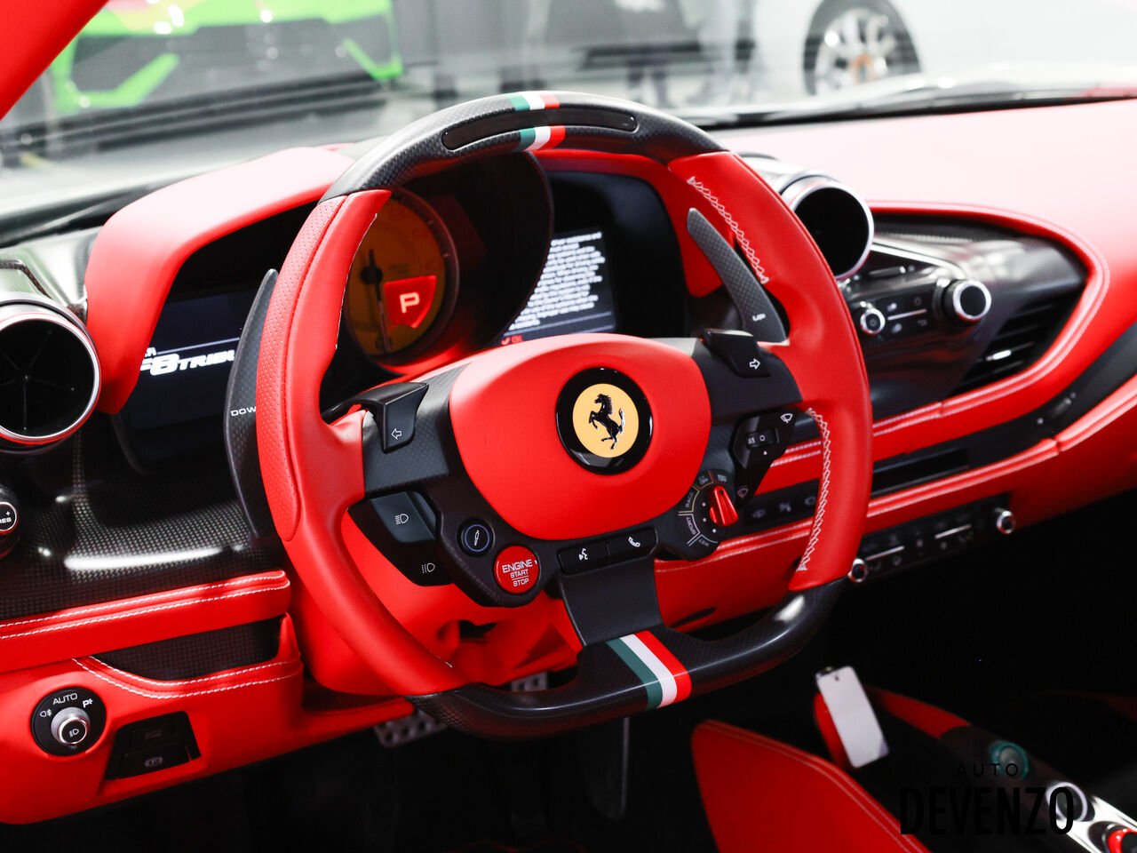 Ferrari F8 Tributo 2022 Blanc Saint-Eustache - photo #12