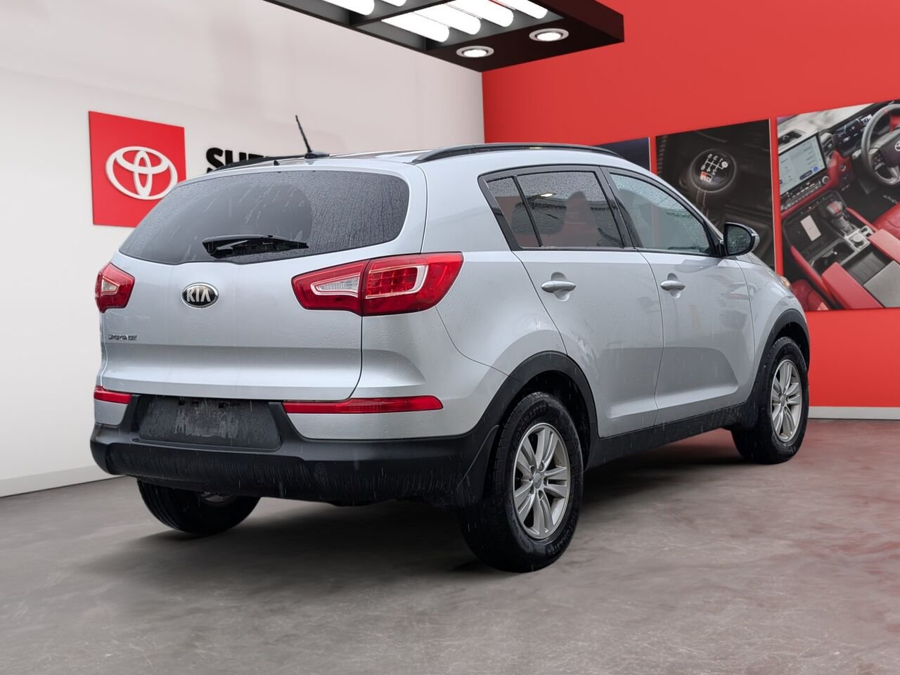 2013 Kia Sportage KNDPB3A29D7353649 Silver Sherbrooke - photo #3