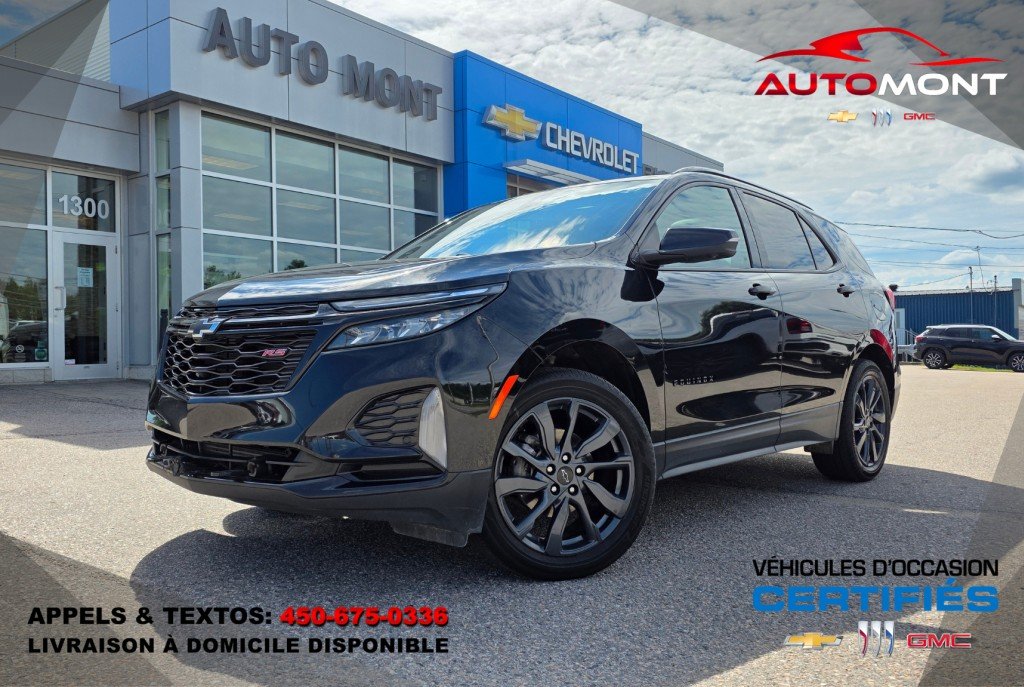 CHEVROLET Equinox RS AWD 2024 Noir Mont-Laurier - photo #0
