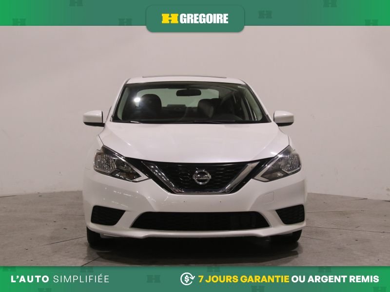 Nissan Sentra SV AUTO AC TOIT MAGS CAM RECUL BLEUTOOTH 2019 Blanc