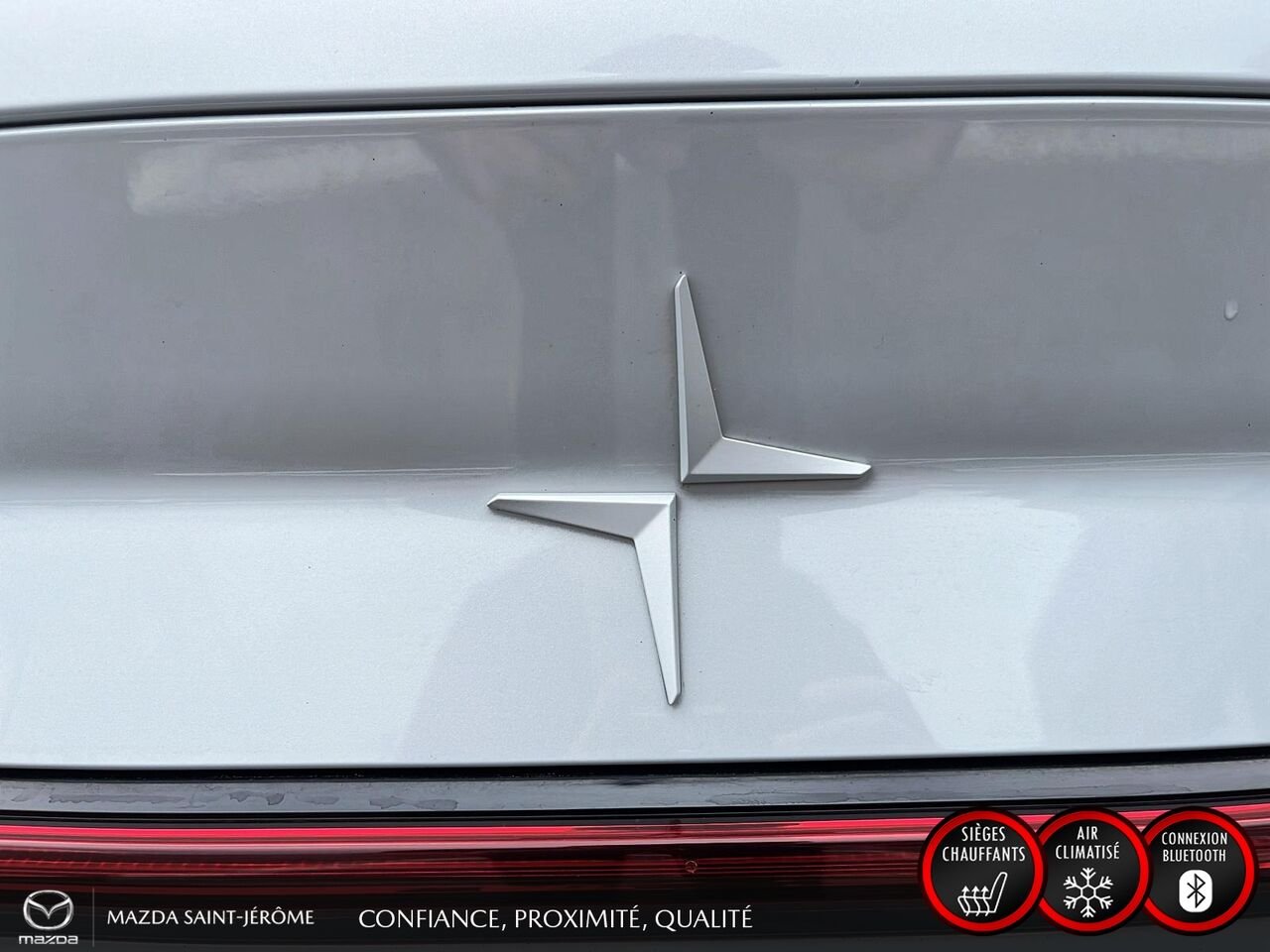 2023 Polestar 2 LONG RANGE DUAL MOTOR | 1 PROPRIÉTAIRE | JAMAIS ACCIDENTÉ | TOIT OUVRANT | CUIR Grey Saint-Jérôme - photo #7