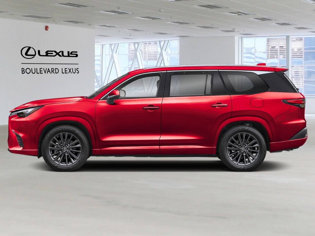 2026 Lexus TX Matador Red Mica Quebec - photo #2