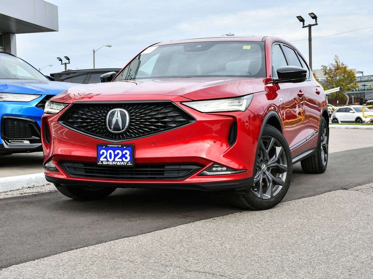 2023 Acura MDX A-Spec - ACURA CERTIFIED Red Etobicoke - photo #1