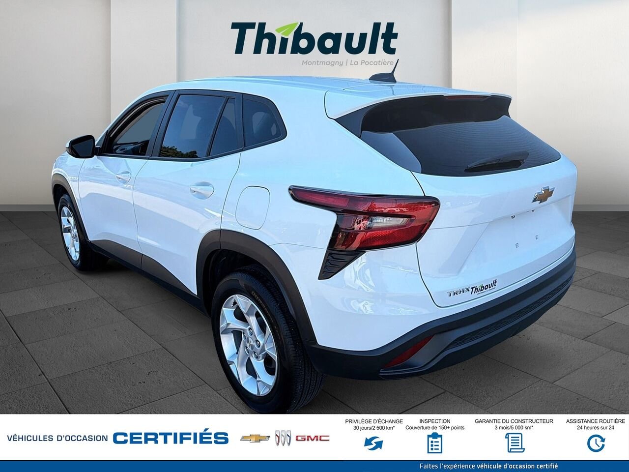 2025 CHEVROLET TRAX Traction avant 4 portes LS White Montmagny - photo #3