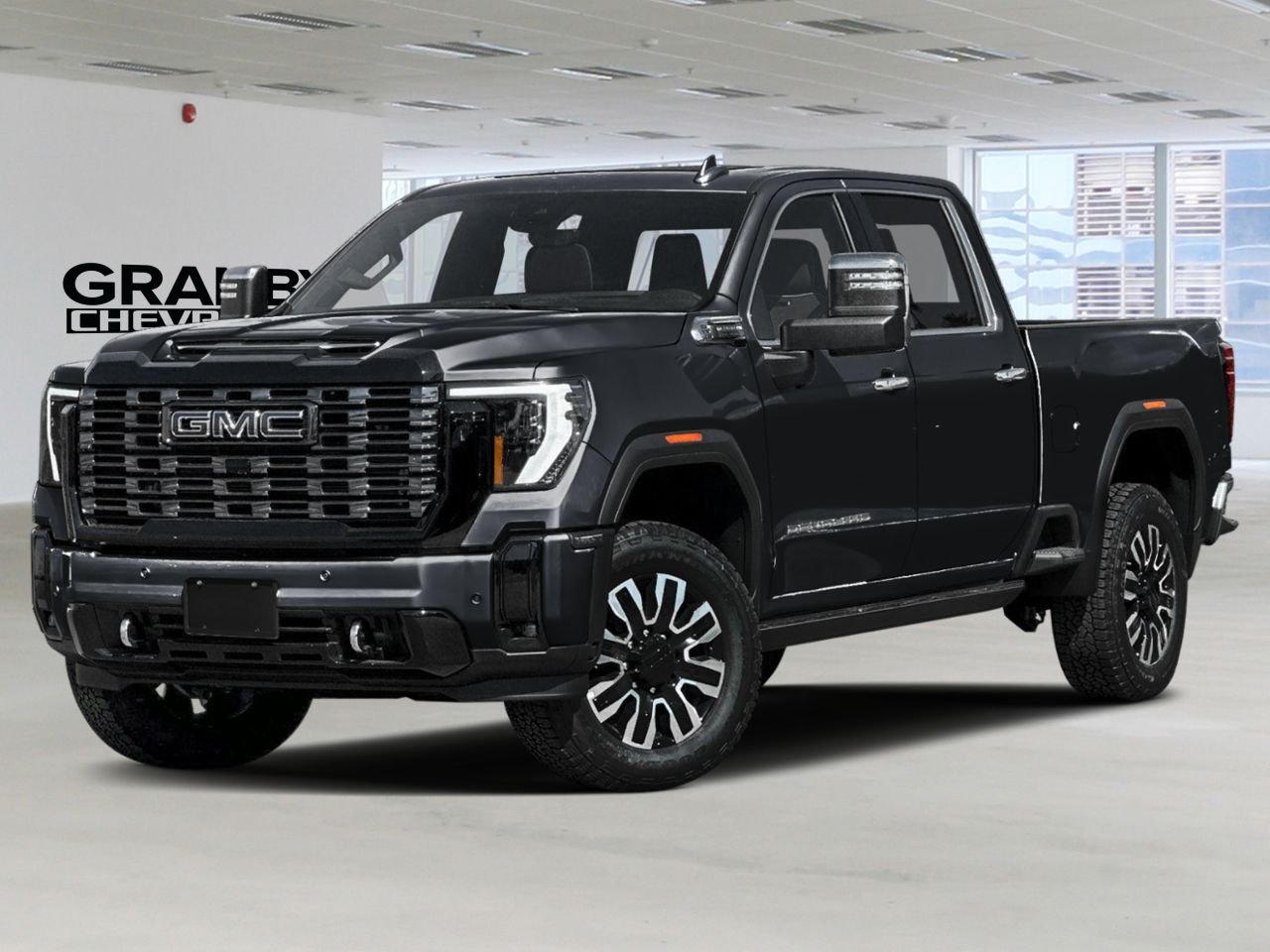 GMC Sierra 2500HD K2500 HD SIERRA CREW CAB DENALI ULTIMATE L/BOX DURAMAX (5SB) | 26-1023 2026 Noir onyx Granby - photo #0