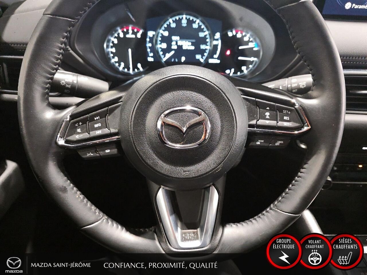 Mazda CX-5 GS | CUIR | AWD | MAGS | HAYON ÉLECTRIQUE | ACCÈS ET DÉMARRAGE SANS CLÉ 2025 Rouge Saint-Jérôme - photo #13