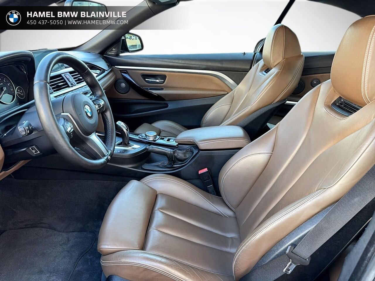 2016 BMW Série 4 435i xDrive cabriolet 2 portes TI Black Blainville - photo #11
