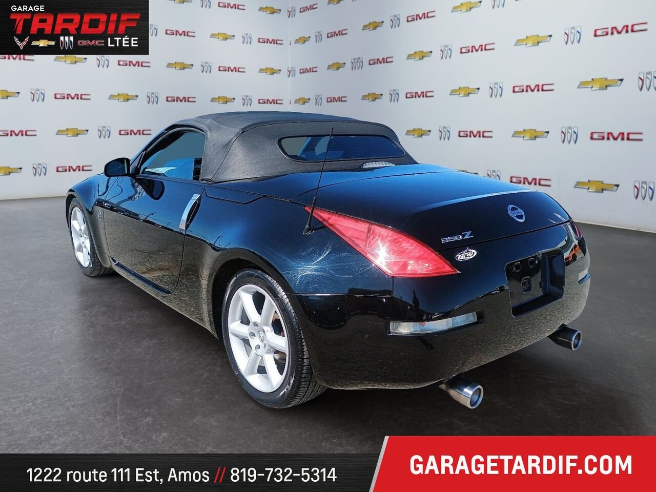 2004 Nissan 350Z 2dr Roadster Touring Manual Black Amos - photo #3