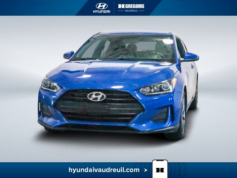 Hyundai Veloster 2020 Bleu Blainville - photo #4