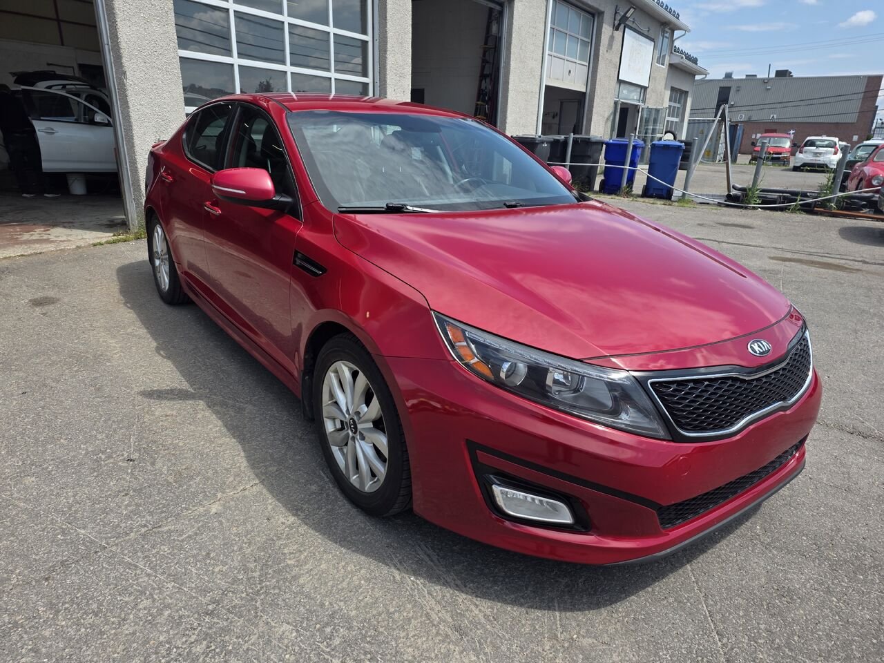 2015 Kia Optima Red  - photo #7