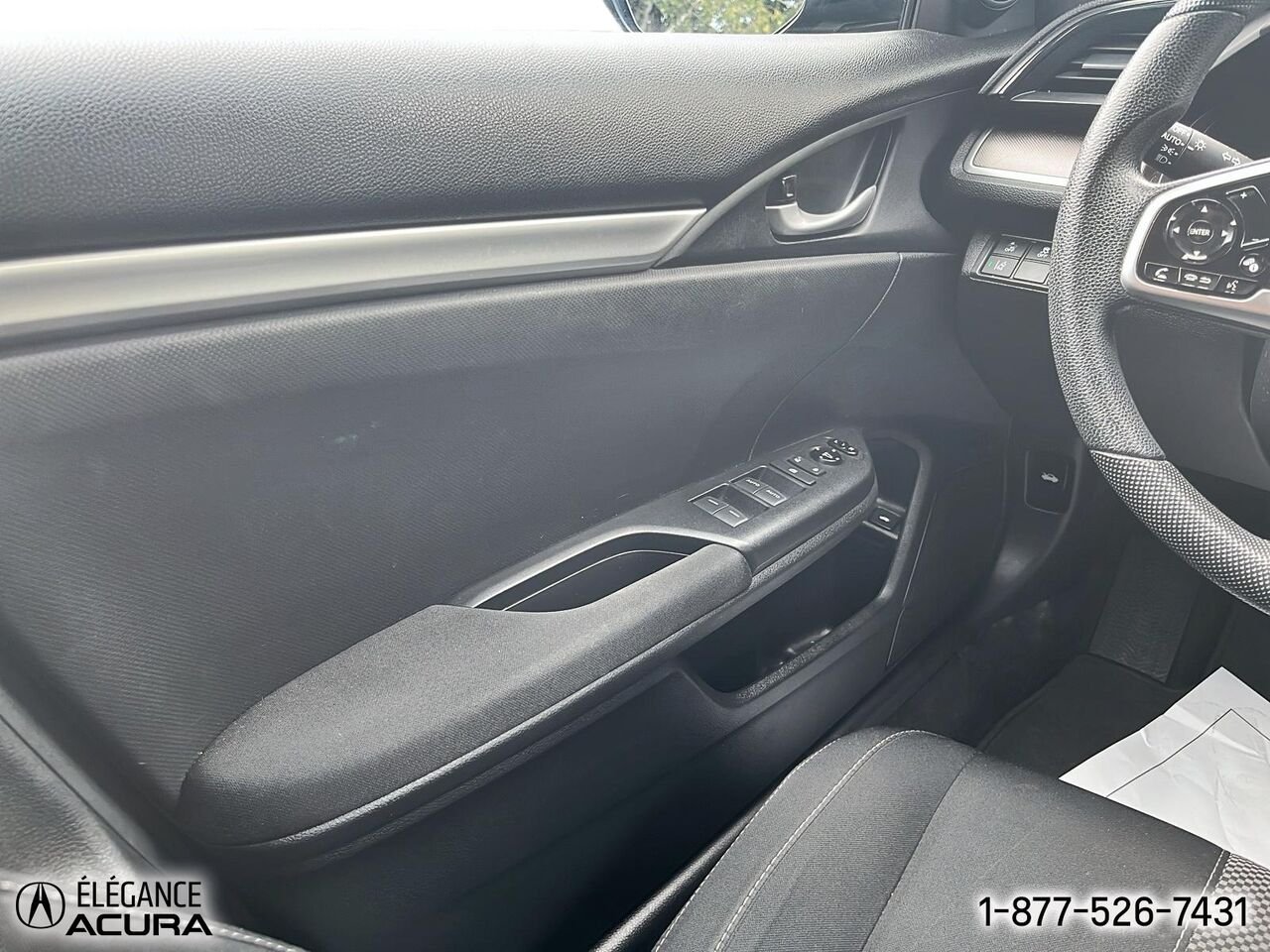 2020 Honda Civic Sedan LX | A8378A Black Granby - photo #15