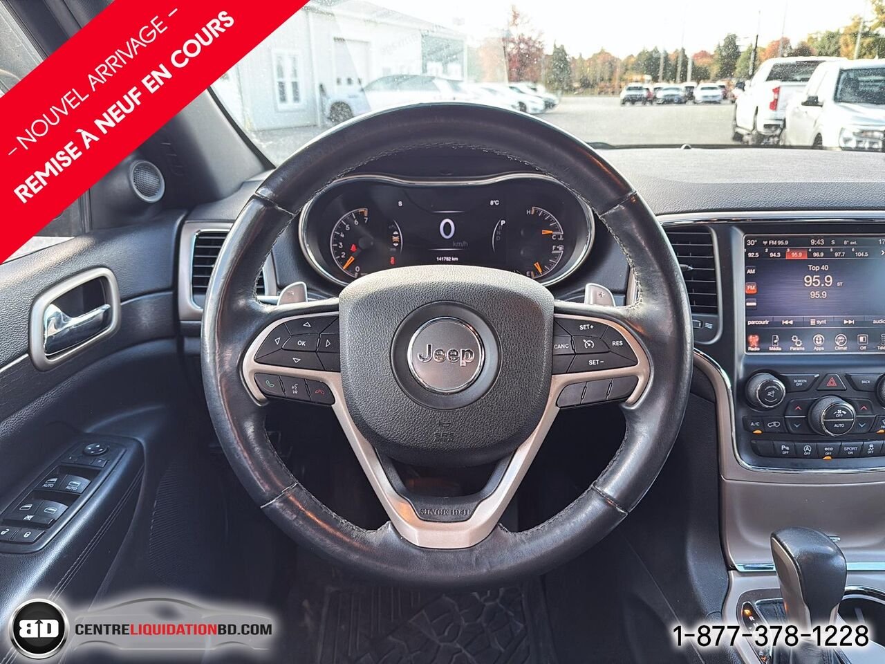 Jeep Grand Cherokee Laredo 4X4 | BD0446 2016 Gris Granby - photo #12