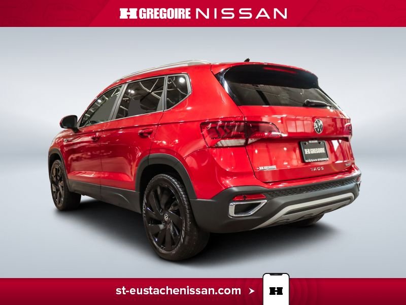 2024 Volkswagen Taos Red Saint-Eustache - photo #7