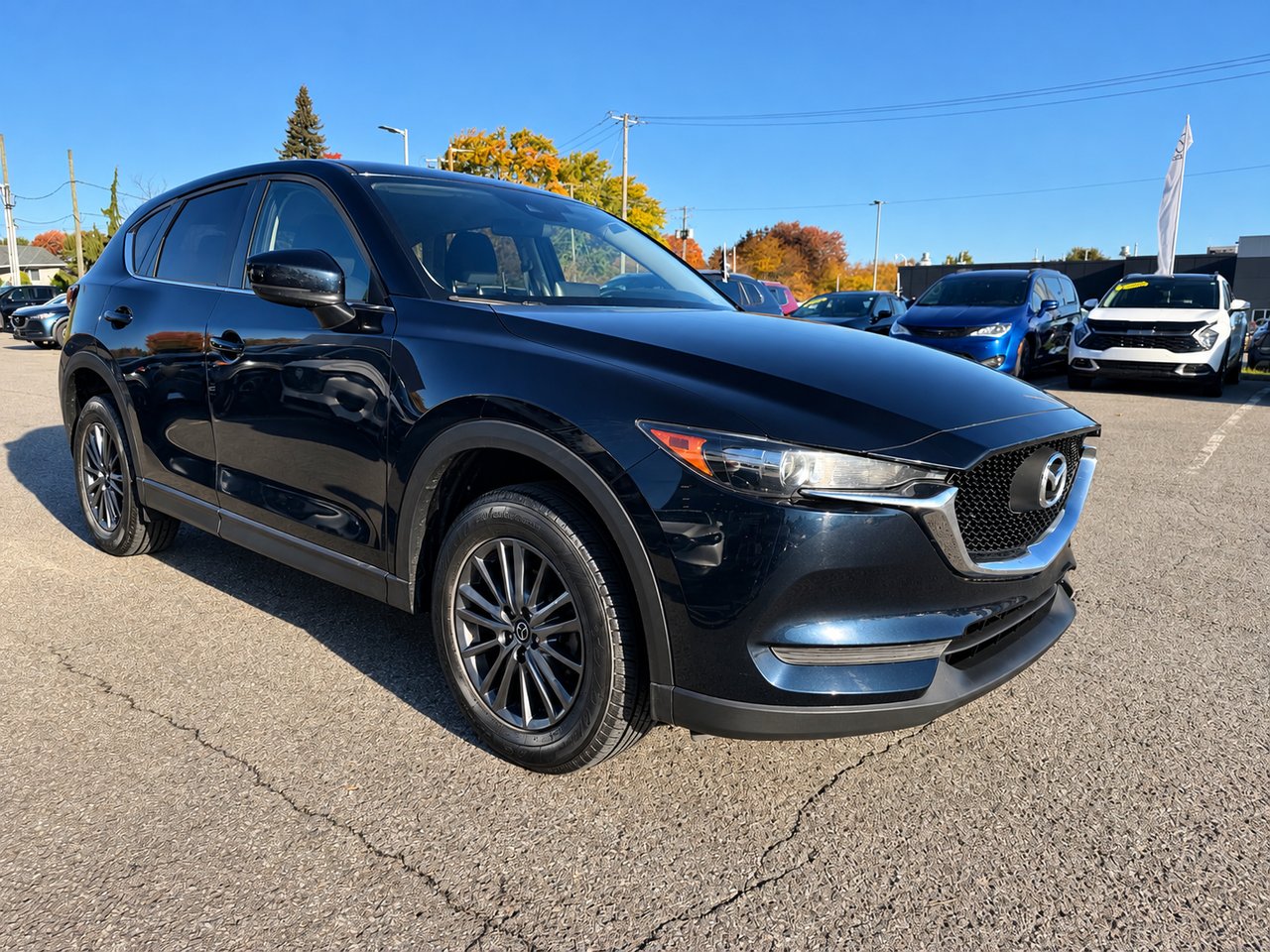 2021 Mazda CX-5 Blue Châteauguay - photo #3