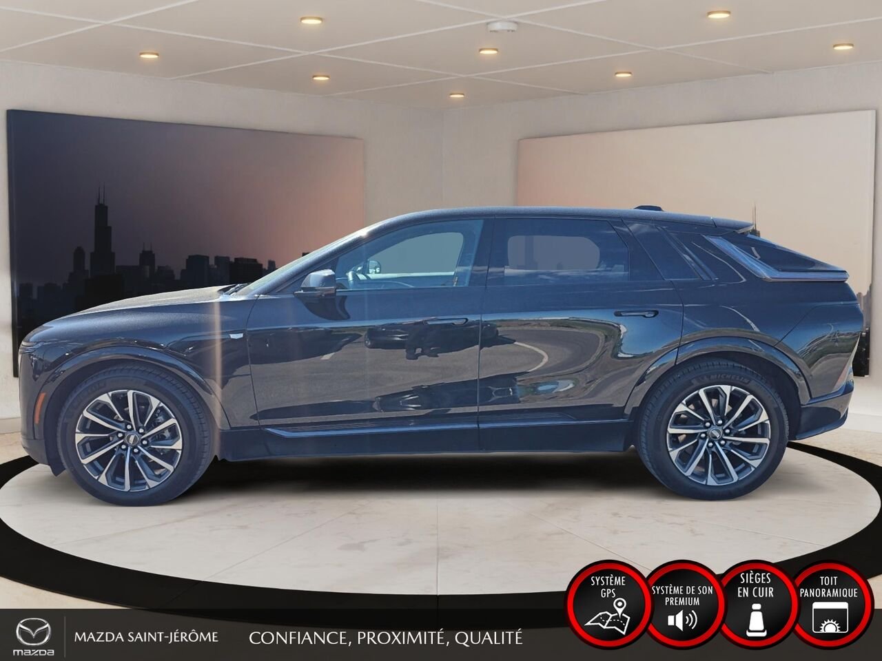 Cadillac LYRIQ 2025 Noir Ste-Agathe des Monts - photo #9