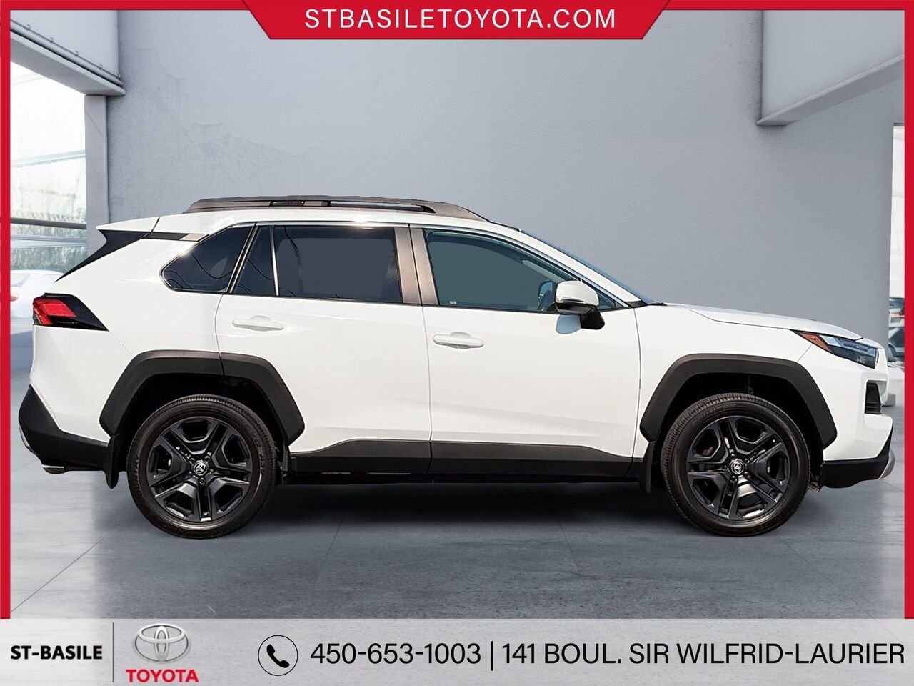 2023 TOYOTA RAV4 White Saint-Basile-le-Grand - photo #2