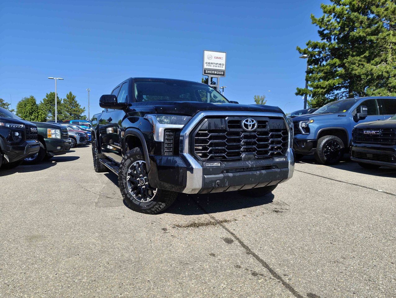2024 Toyota Tundra 4x4 Crewmax SR Black Sherwood Park - photo #1