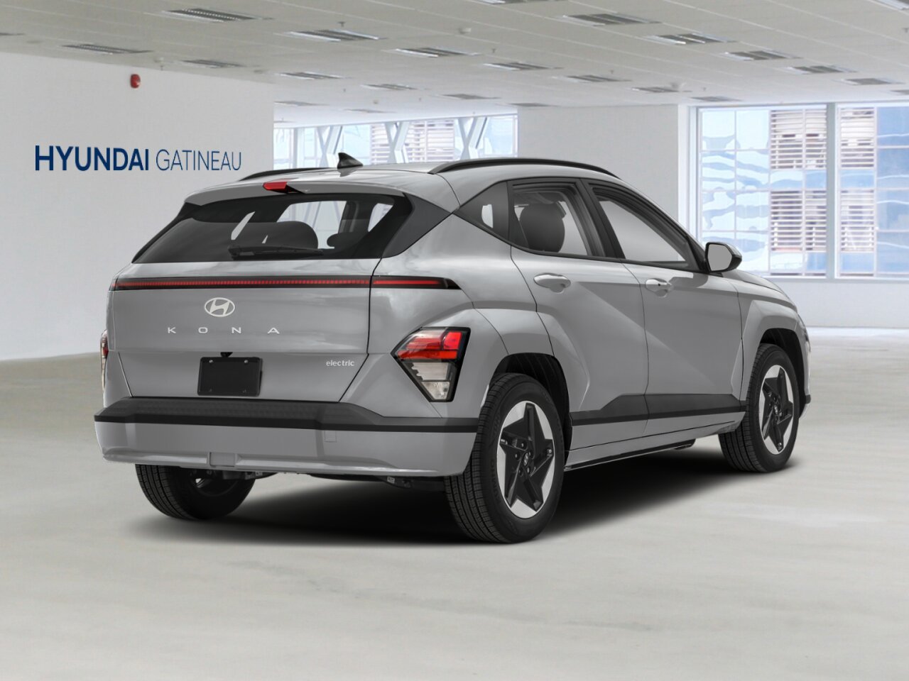 HYUNDAI Kona électrique 2024 Cyber Grey Gatineau - photo #1