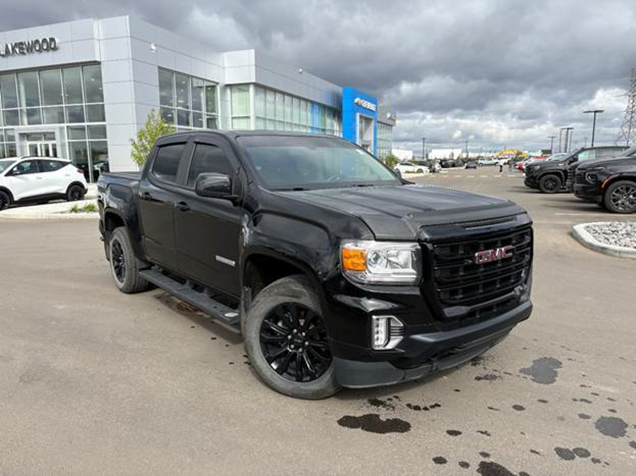 2021 GMC Canyon 4WD Crew Cab 128 Elevation Black Sherwood Park - photo #1