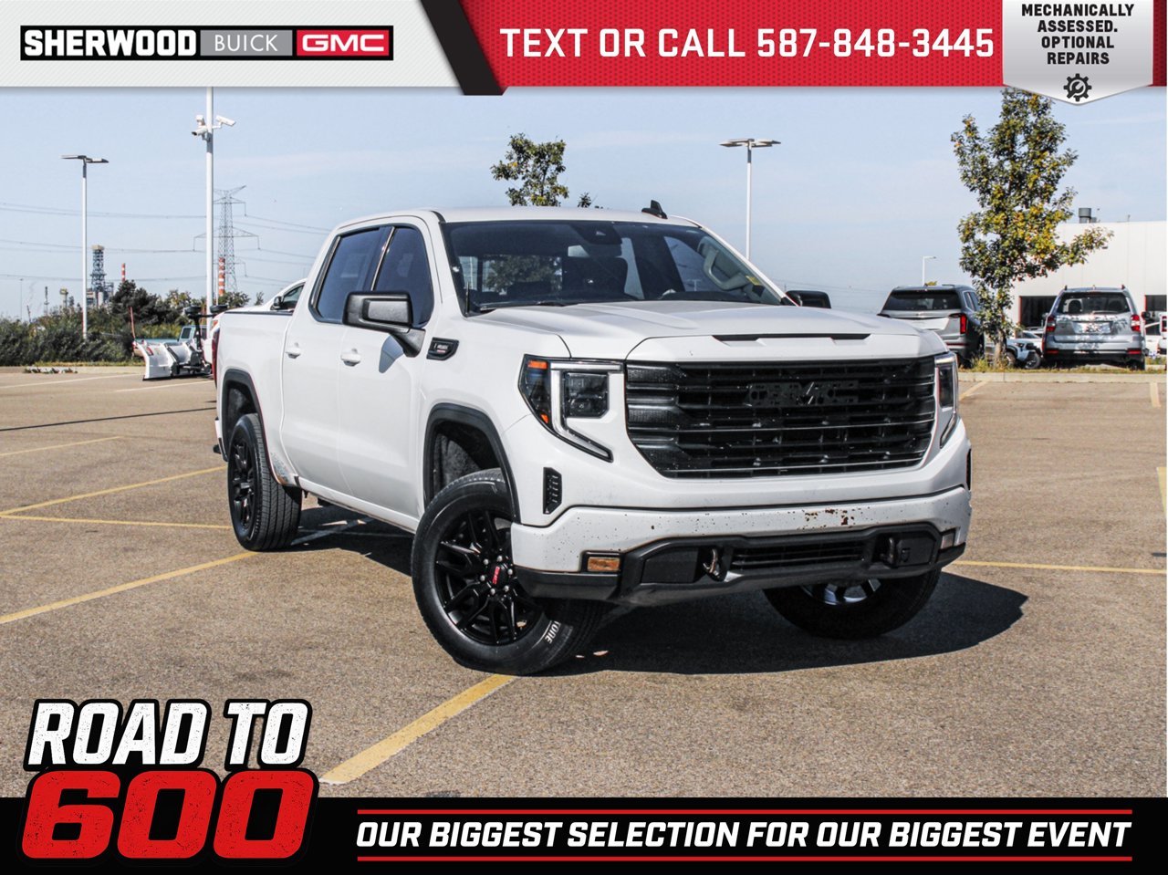 2022 GMC Sierra 1500 4WD Crew Cab 147 Elevation White Sherwood Park - photo #0