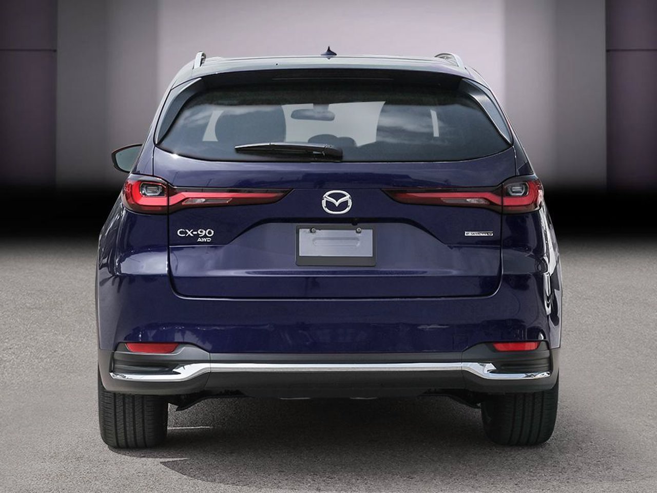 Mazda CX-90 hybride rechargeable JM3KKDHAXT1399772 2026 Bleu cristal foncé mica Mirabel - photo #4
