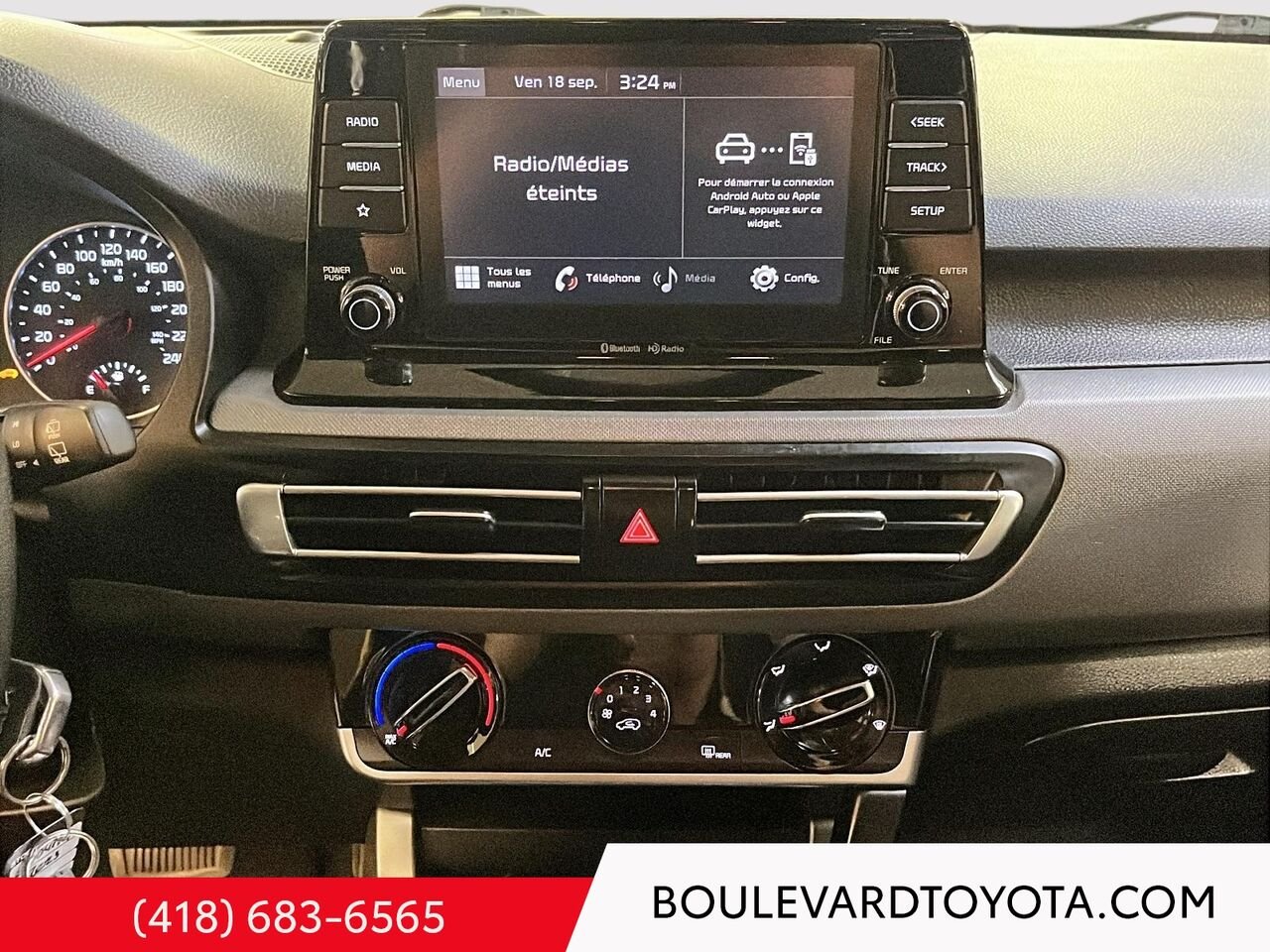 2023 Kia Seltos 100417A-10 | LX, AWD Blue Québec - photo #11