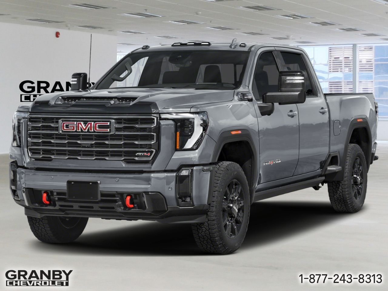 2026 GMC Sierra 2500HD K2500 HD SIERRA CREW CAB AT4 STD/BOX DURAMAX (4SB) | 26-1143 STERLING METALLIC Granby - photo #0