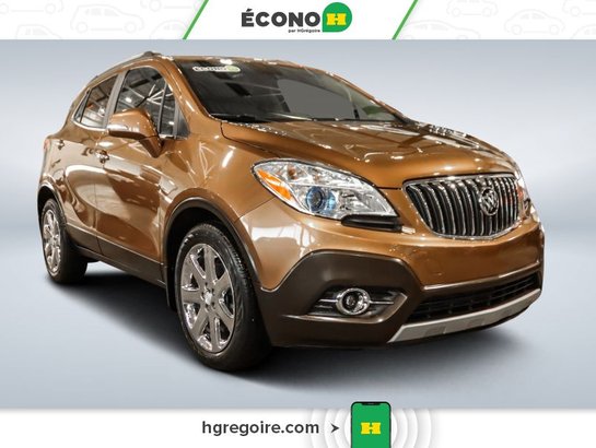Buick Encore Leather NAV CUIR TOIT BLUETOOTH CAMÉRA MAGS 2016 Bronze
