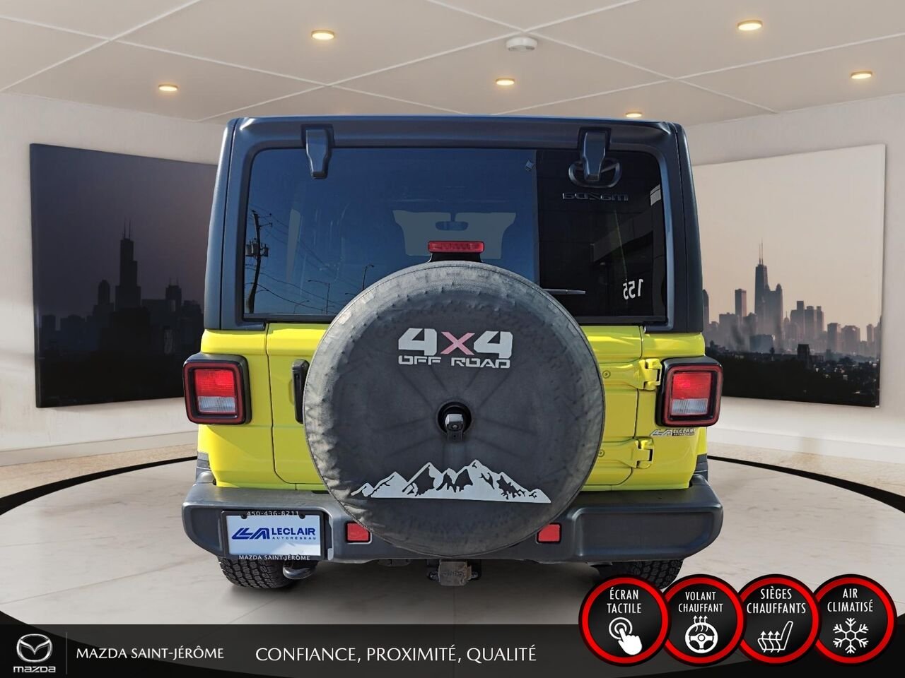 2023 Jeep Wrangler Yellow Saint-Jérôme - photo #6