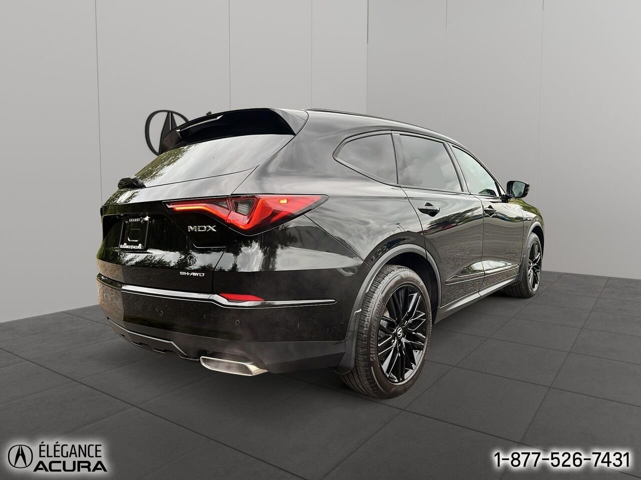 Acura MDX Platinum Elite A-Spec | A8921 2025 Noir Granby - photo #3