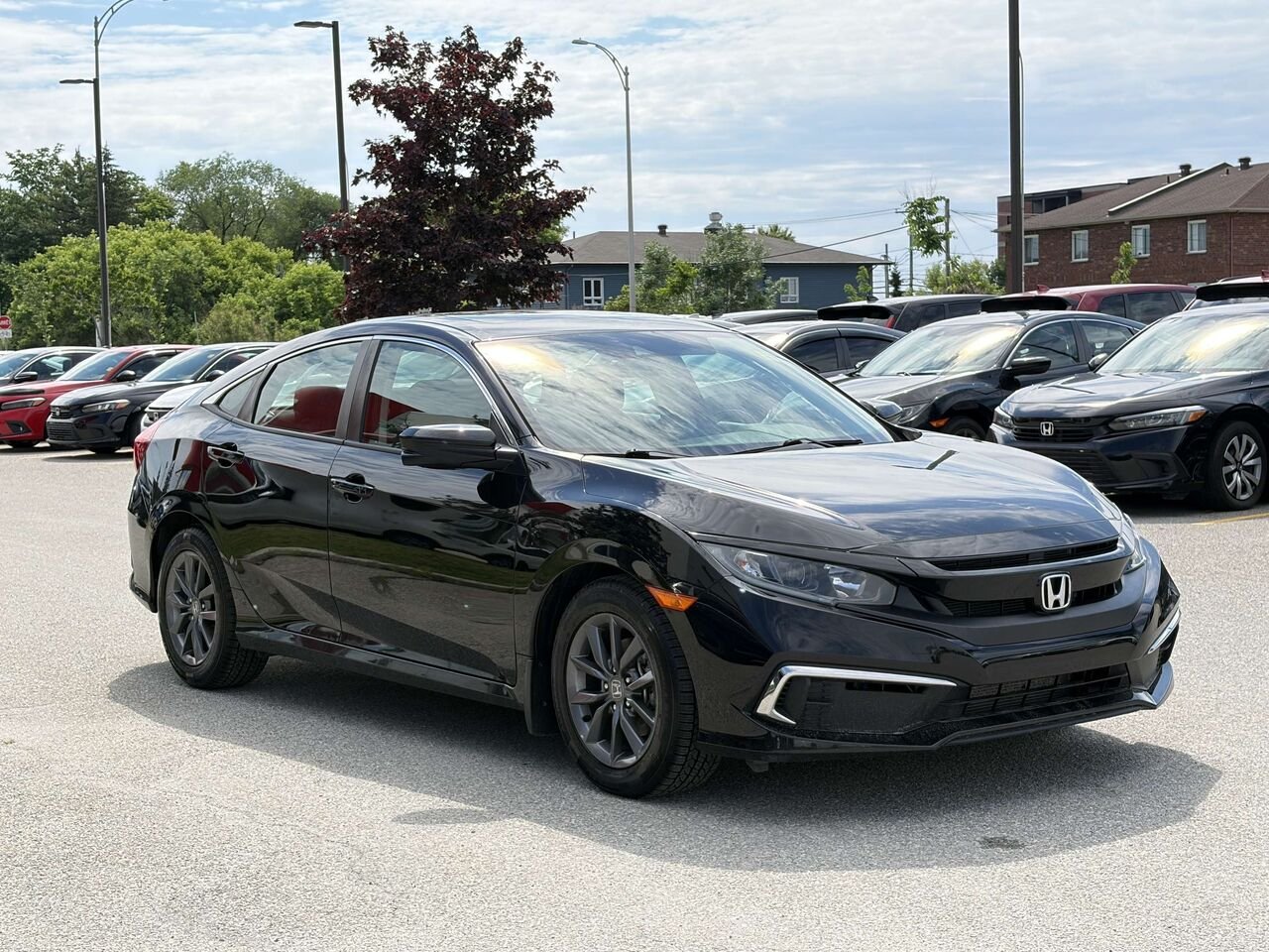 Honda Civic EX 2021 Noir Gatineau - photo #6