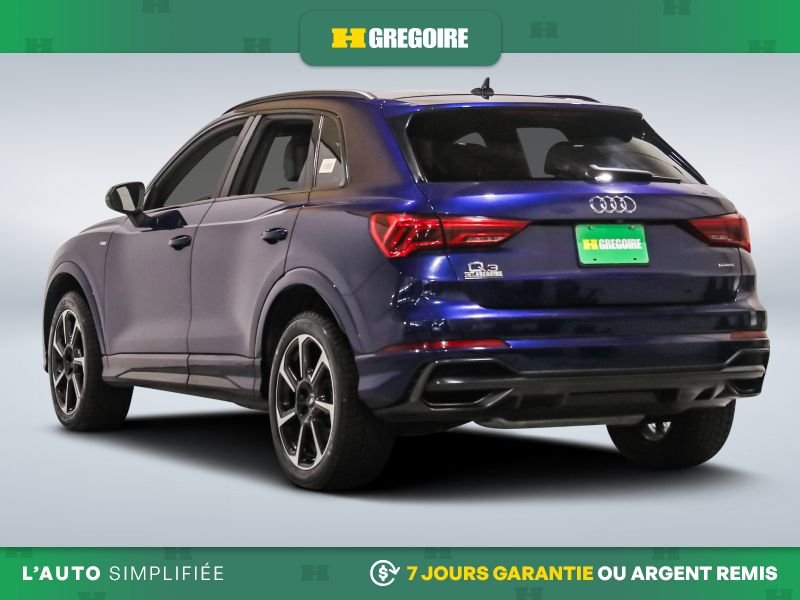 Audi Q3 821715 | Progressiv AWD AUTO AC CUIR TOIT MAGS CAM RECUL BL 2022 Bleu Laval - photo #5