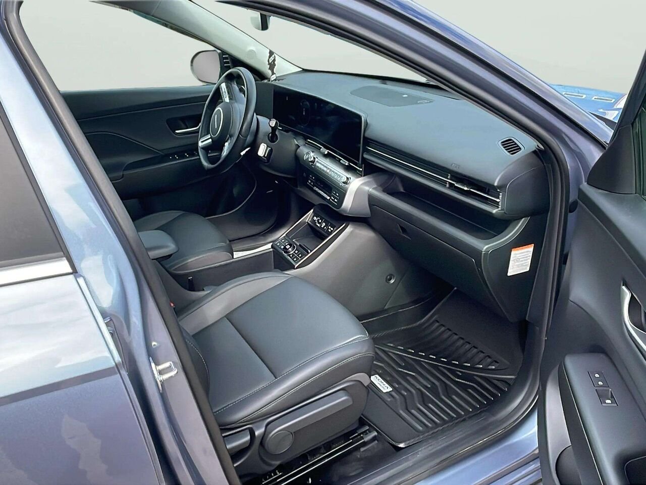 Hyundai Kona électrique Preferred TA avec ensemble Ultimate deux tons 2025 Bleu Gatineau - photo #19